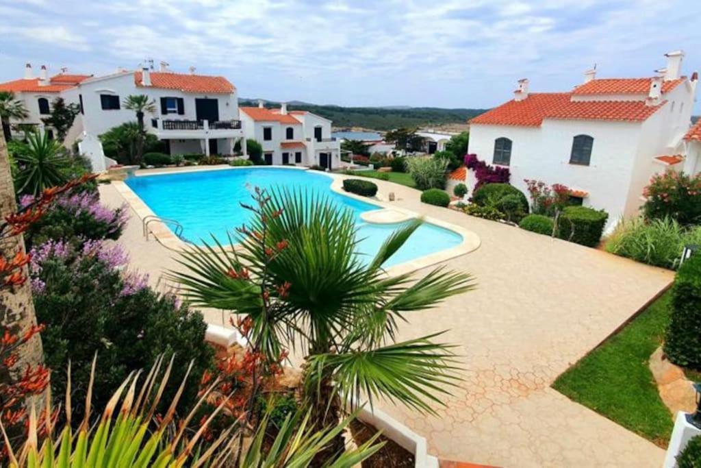 Precioso Apartamento En Primera Linea De Mar Son Parc Bagian luar foto