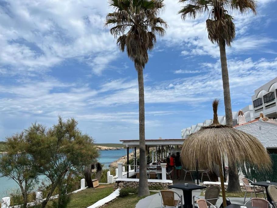 Precioso Apartamento En Primera Linea De Mar Son Parc Bagian luar foto