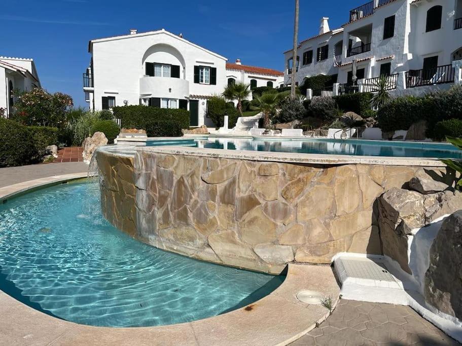 Precioso Apartamento En Primera Linea De Mar Son Parc Bagian luar foto